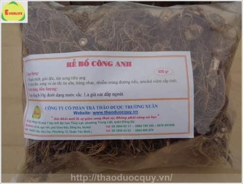 Rễ Bồ Công Anh khô