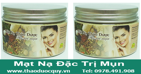 Mặt Nạ Thảo Dược Đặc Trị Mụn